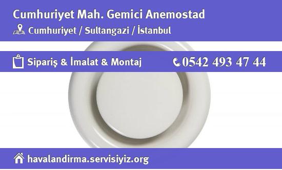Cumhuriyet Gemici Anemostad, Cumhuriyet Gemici Anemostad İmalatçısı, Cumhuriyet Gemici Anemostad Fiyatları, Cumhuriyet Gemici Anemostad Satan Yerler