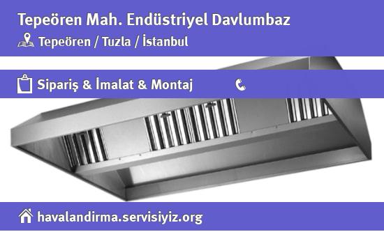 Tepeören Endüstriyel Davlumbaz, Tepeören Endüstriyel Davlumbaz İmalatçısı, Tepeören Endüstriyel Davlumbaz Fiyatları, Tepeören Endüstriyel Davlumbaz Satan Yerler