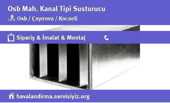 Osb Kanal Tipi Susturucu, Osb Kanal Tipi Susturucu İmalatçısı, Osb Kanal Tipi Susturucu Fiyatları, Osb Kanal Tipi Susturucu Satan Yerler