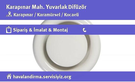 Karapınar Yuvarlak Difüzör, Karapınar Yuvarlak Difüzör İmalatçısı, Karapınar Yuvarlak Difüzör Fiyatları, Karapınar Yuvarlak Difüzör Satan Yerler