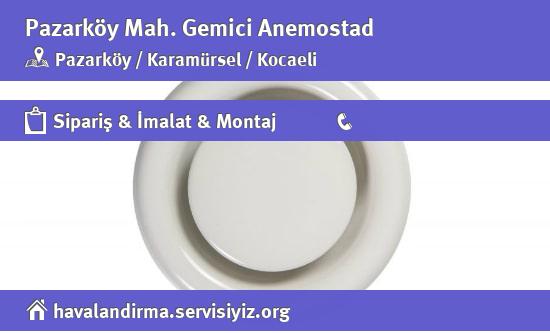 Pazarköy Gemici Anemostad, Pazarköy Gemici Anemostad İmalatçısı, Pazarköy Gemici Anemostad Fiyatları, Pazarköy Gemici Anemostad Satan Yerler